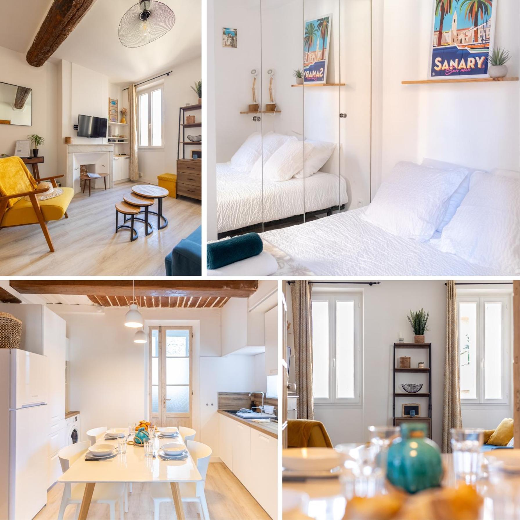 Appartamento Escapade Au Coeur De Sanary Esterno foto